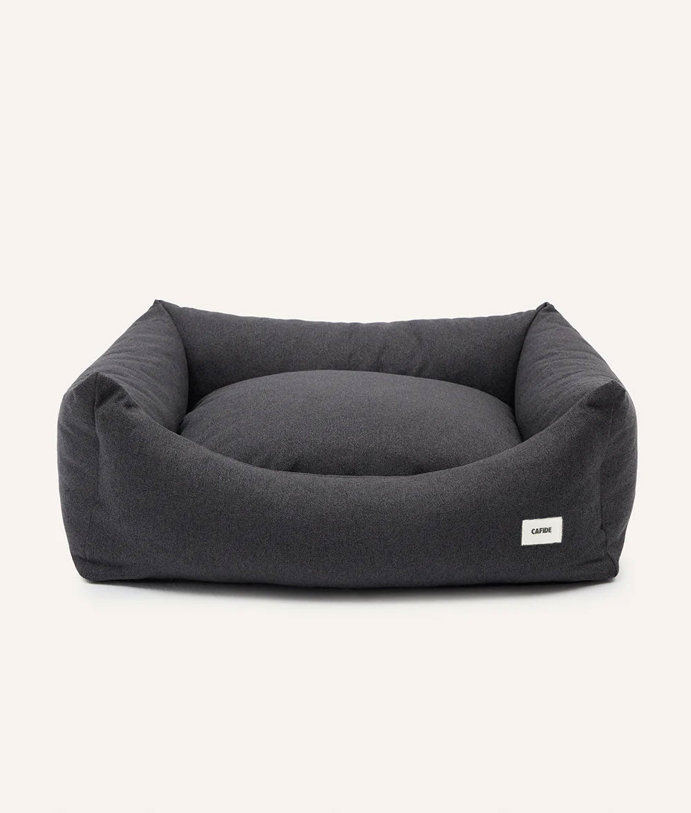 Cama Perro Negro Antracita, Snozy