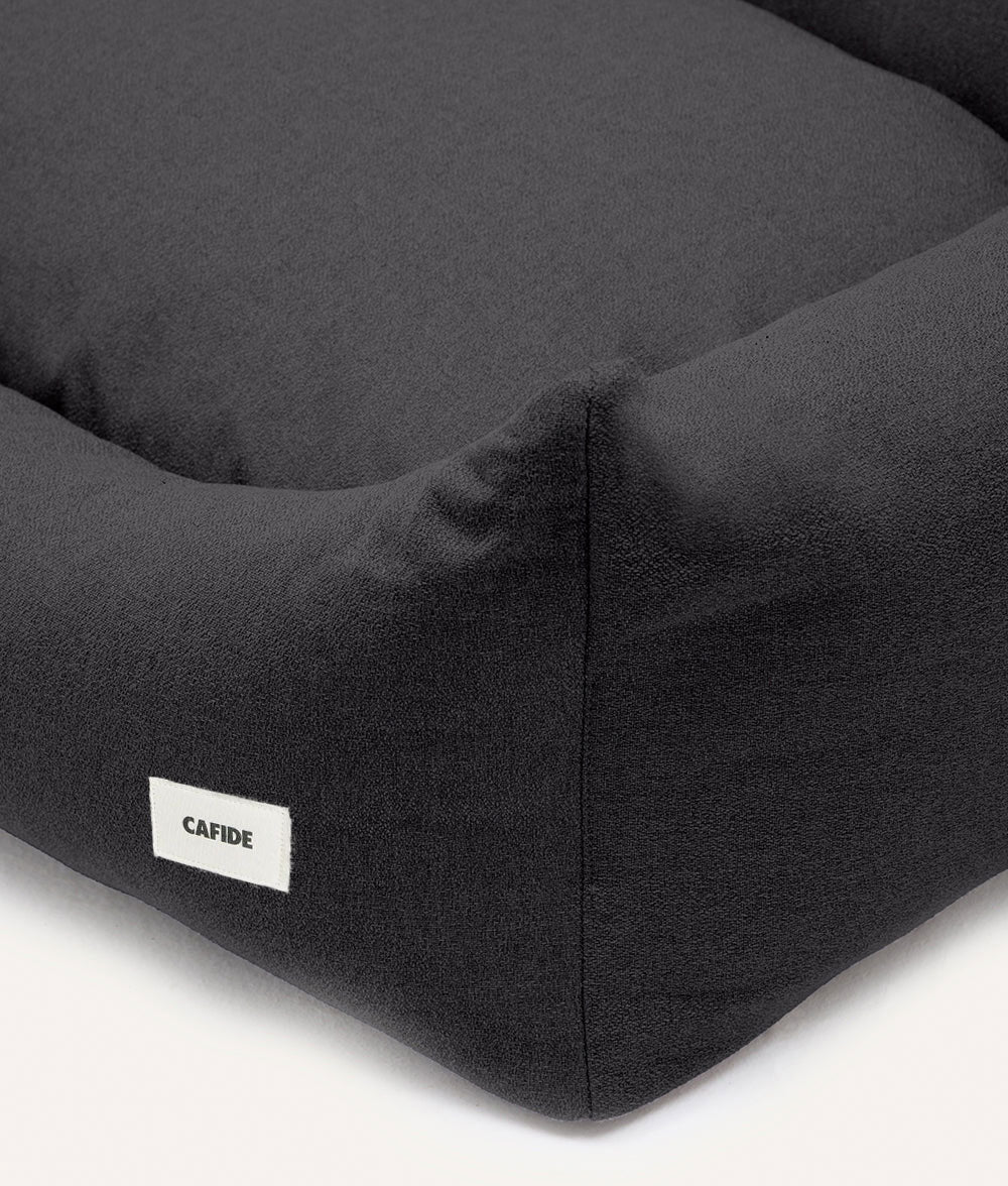 Cama Perro Negro Antracita, Snozy