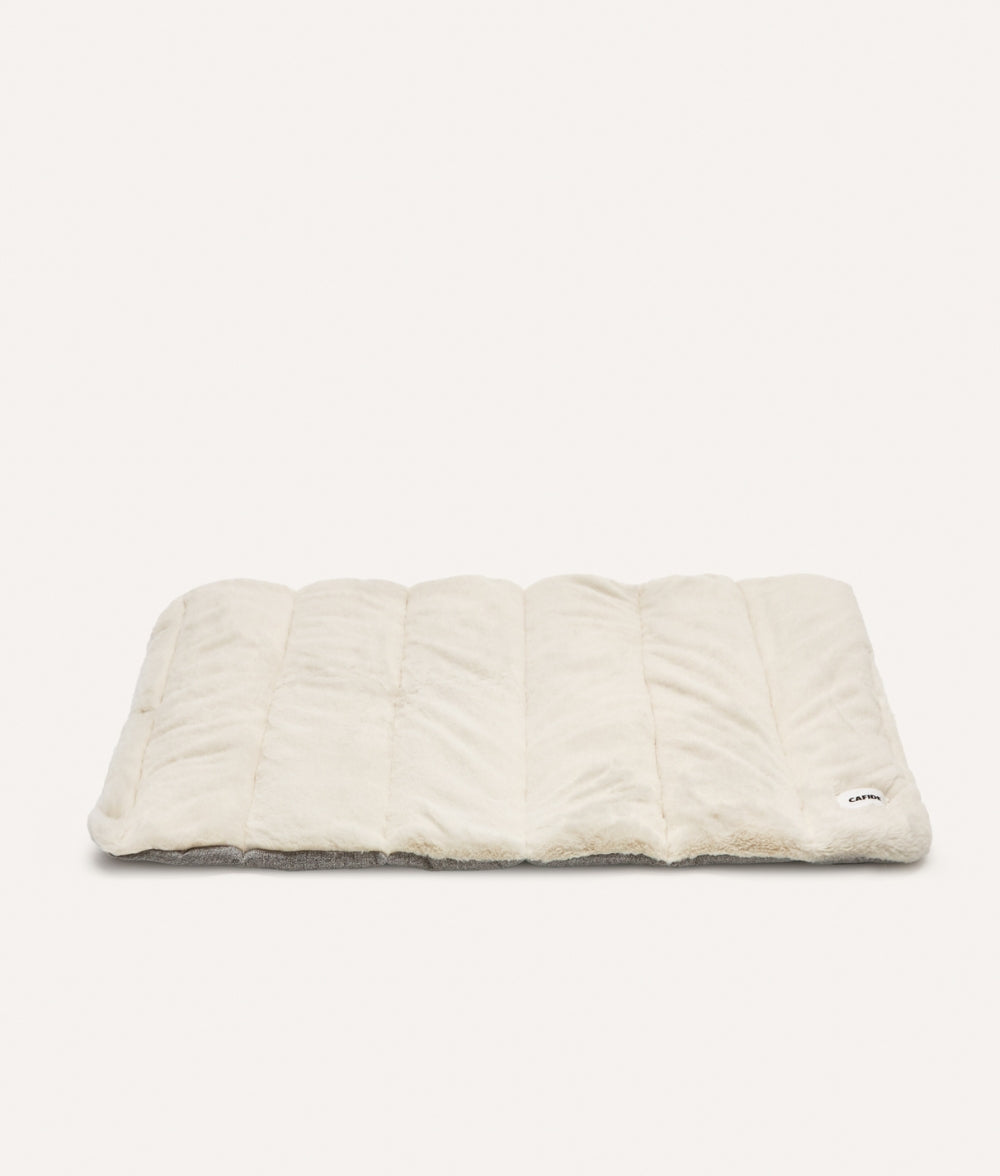 Cama Portátil Perro Pelo Beige, Leila