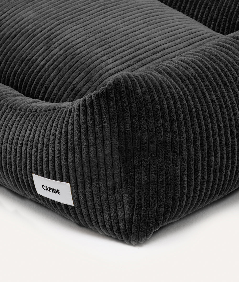Funda de Cama Pana Negro, Snozy